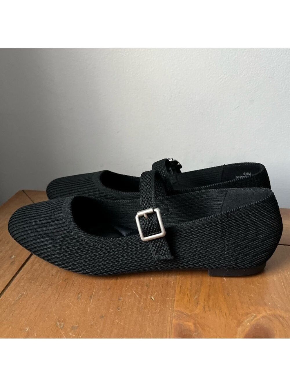 NWOB MIA Women’s Brita Mary Jane Flat Black 6.5